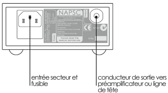 NAIM POWER SUPPLIES - Arrière NAPSC - 1