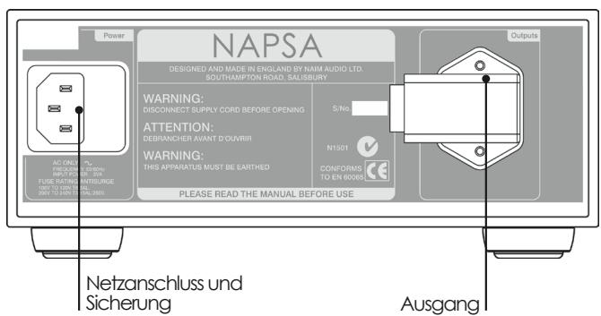 NAIM POWER SUPPLIES - NAPSA Rückseite - 1