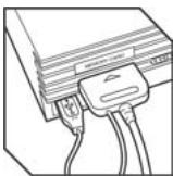 TRUSTMASTER GT 2-IN-1 FORCE FEEDBACK - INSTALLATIE VOOR PLAYSTATION 2 - 1