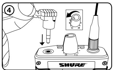 SHURE PSM 900 - Pulsanti Scan e Sync - 4