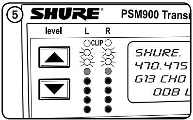 SHURE PSM 900 - Rack Unit - 5
