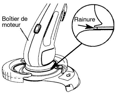 WEED EATER TNE CORDLESS - INSTALLATION DE LA ROUE - 2
