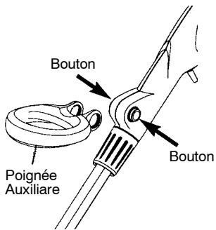WEED EATER TNE CORDLESS - INSTALLATION DE LA POIGNEE AUXILIARE - 1