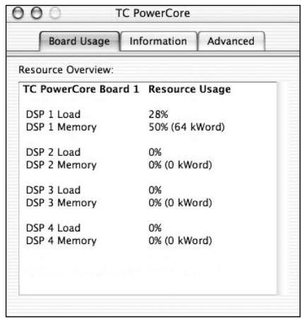 TC ELECTRONIC POWERCORE - ACCÉDER AU PANNEAU DE CONTRÔLDE DANS MAC OS - 1
