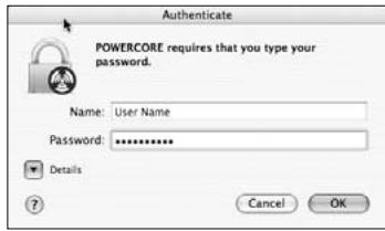 TC ELECTRONIC POWERCORE - GUIDE D'INSTALLATION LOGICIELLE MAC OSX - 2