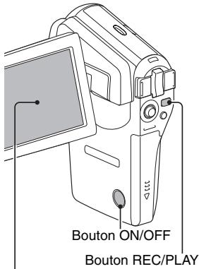 LOGICOM-SANYO XACTI VP-CG65 - Appuyez sur le bouton rec/play. - 1
