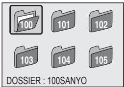 LOGICOM-SANYO XACTI VP-CG65 - Déplacez la commande de zoom vers [w] ([]) à trois reprises. - 1