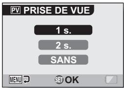 LOGICOM-SANYO XACTI VP-CG65 - Sélectionnez l'icône de prise de vue PV et appuyez sur le bouton de réglage SET. - 1