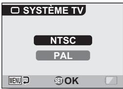 LOGICOM-SANYO XACTI VP-CG65 - Sélectionnez l'icône du système TV et appuyez sur le bouton de réglage SET. - 1