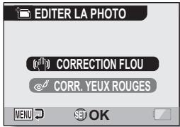 LOGICOM-SANYO XACTI VP-CG65 - Modification du mouvement de l'appareil PHOTO et de l'effet YEUX ROUGES - 1