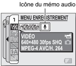LOGICOM-SANYO XACTI VP-CG65 - Appuyez sur le bouton MENU. - 1