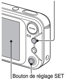 LOGICOM-SANYO XACTI VPC-E6 - Appuyez sur le bouton de réglage SET. - 1