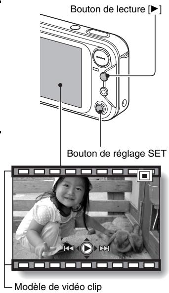 LOGICOM-SANYO XACTI VPC-E6GX - Appuyez sur le bouton de réglage SET. - 1