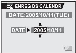 LOGICOM-SANYO XACTI VPC-E6GX - Entrée d'une image dans le calendrier - 2