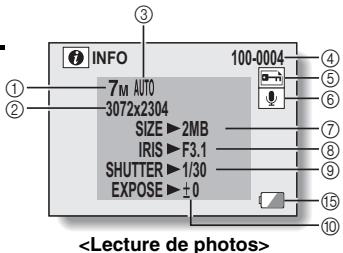 LOGICOM-SANYO XACTI VPC-E7EX - Maintenez la touche MENU enfoncée pendant environ 1 seconde. - 1