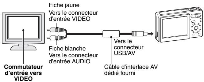 LOGICOM-SANYO XACTI VPC-E7EX - Connexionàun téléviseur - 1