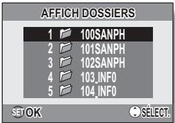 LOGICOM-SANYO XACTI VPC-E7EX - Lecture des dossiers - 1
