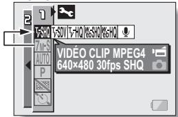 LOGICOM-SANYO XACTI VPC-HD2GX - Appuyez sur le bouton MENU. - 1