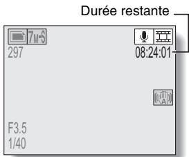 LOGICOM-SANYO XACTI VPC-HD2GX - Réglez l'appareil photo sur le mode d'enregistrement audio (page 61). - 1