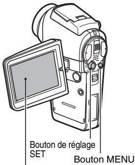 LOGICOM-SANYO XACTI VPC-HD2GX - Appuyez sur le bouton MENU. - 3