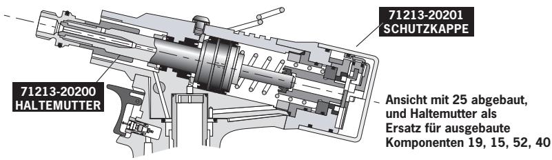 AVDEL GENESIS NG2 - Vorbereitung des Grundgeräts für Anbau des rechtwinkligen und geraden Drehkopfs - 2