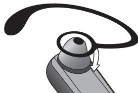 UNIDEN BT109 - Porter l'oreillette sur l'oreille gauche - 2
