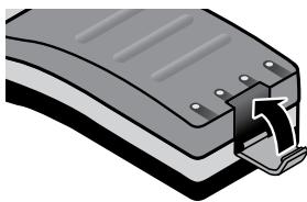 UNIDEN MHS75 - Installer la pile - 2