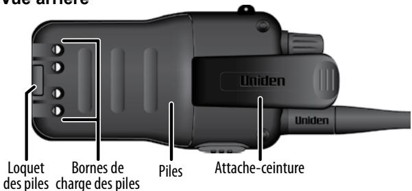 UNIDEN MHS75 - Vue arrière - 1
