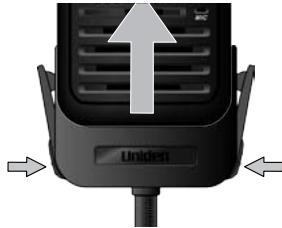 UNIDEN MHS75 - Débrancher le chargeur - 1