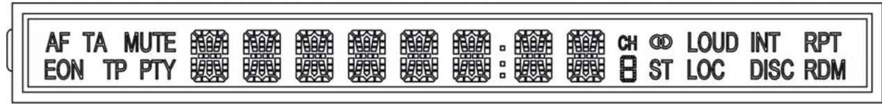 YAKUMO CARENTERTAINER7 - Mini affichage LCD - 1