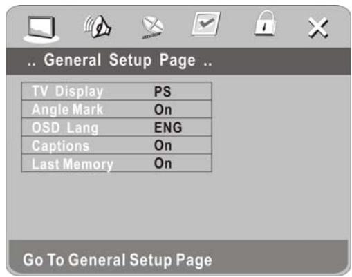 YAKUMO CARENTERTAINER7 - Parametres systeme generaux - 1