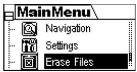 YAKUMO HYPERSOUND XTRA - Avertissement : les fichiers effacés ne peuvent pas être récupérés. - 1