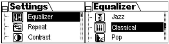 YAKUMO HYPERSOUND XTRA - Paramètre equalizer (égaliseur) - 1