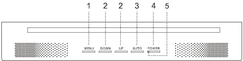 YAKUMO TFT 17 SL - Panneau du front - 1