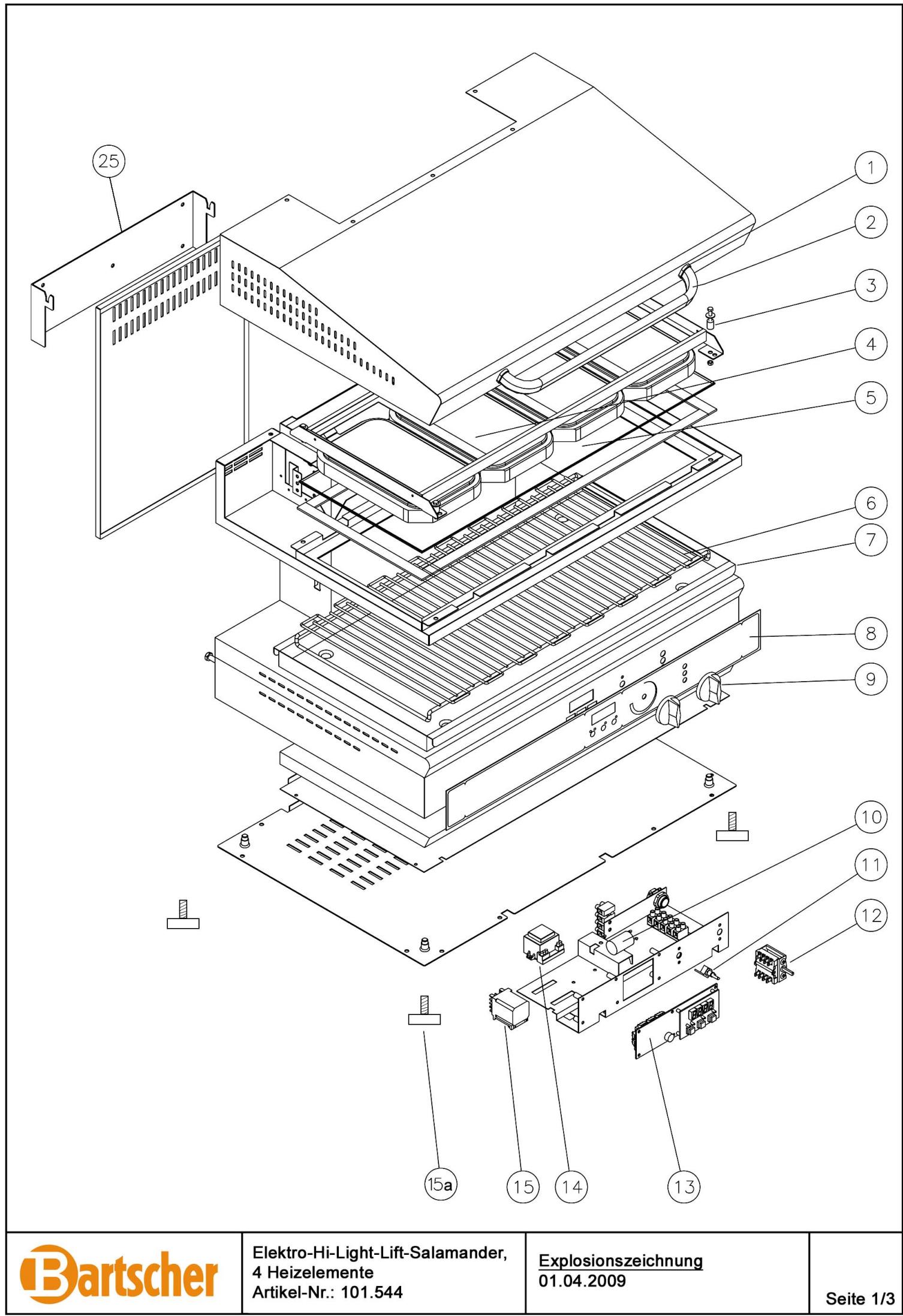 BARTSCHER 101544 - 1