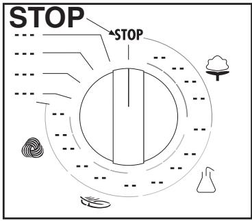 NEW POL XF6800EL - PROGRAMMER KNOB "STOP" - 1