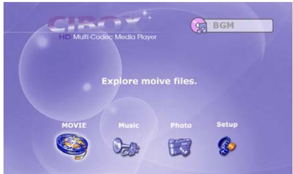 CINEBOX CINE BOX HD MOBILE - Lecture des fichiers mémorisés dans la « LISTE de lecture - 1