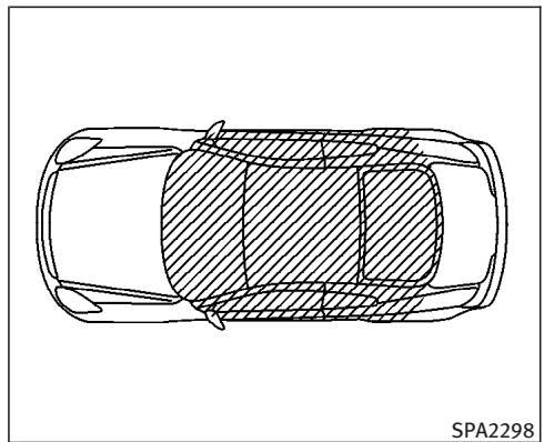 INFINITI G35 COUPE - PLAGE DE FONCTIONNEMENT DE LA CLÉ INTELLIGENTE - 2