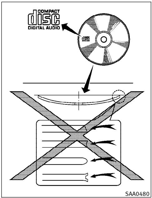 INFINITI G35 COUPE - PRECAUTIONS DE FONCTIONNEMENT DU SYSTEME AUDIO - 1