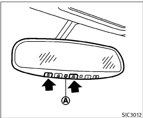 INFINITI G35 COUPE - PROGRAMMATION DE LA TÉLECOMMANDE HomeLink MD - 1