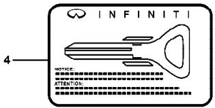 INFINITI G35 COUPE - PRECAUTION - 4