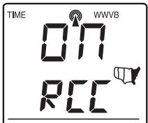 LA CROSS TECHNOLOGY WS-7394U-IT - activation (ON)/désactivation (OFF) de l'heure radiocommandée - 1