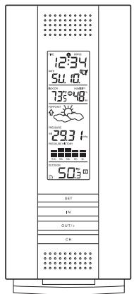 LA CROSS TECHNOLOGY WS-7394U-IT - INVENTARIO DEL CONTENIDO DEL PAQUETE - 1