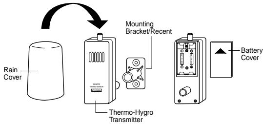 LA CROSS TECHNOLOGY WS-8025SU - Battery Installation - 1