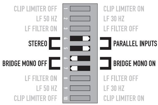 QSC AUDIO CMX 2000V - Beispiel: - 1