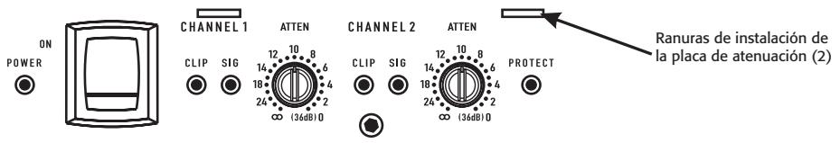 QSC AUDIO CMX 2000V - Placa de seguridad de control de la atenuacion - 1