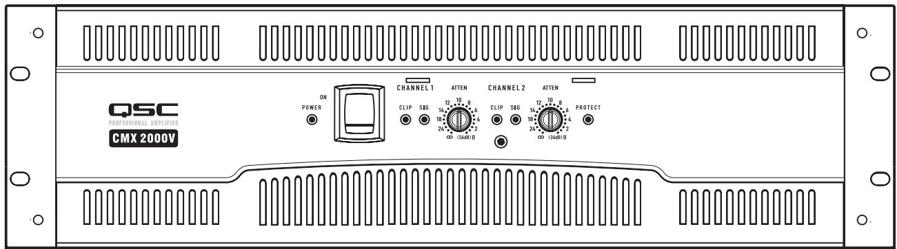 QSC AUDIO CMX 2000V - 功能 - 1