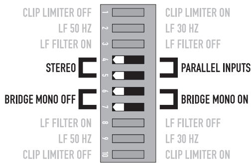 QSC AUDIO CMX 2000V - Examples: - 1