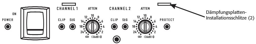 QSC AUDIO CMX 2000V - Dämpfungsgregler-Sicherheitsplatte - 1
