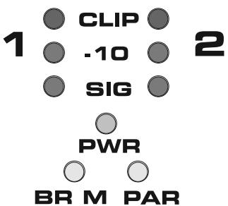 QSC AUDIO PLX 3102 - BRIDGE MONO (BR M) and PARALLEL (PAR) (PLX 1802/2502/3102/3602 models only): - 2